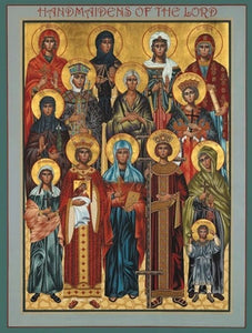 Orthodox Icons of Saints Handmaidens of the Lord - Women Saints Icon