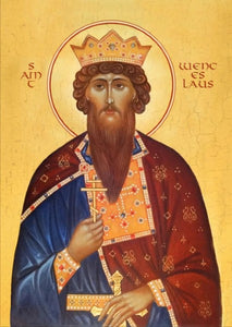 Orthodox Icon Saint Wenceslaus the Martyr - Good King Wenceslaus