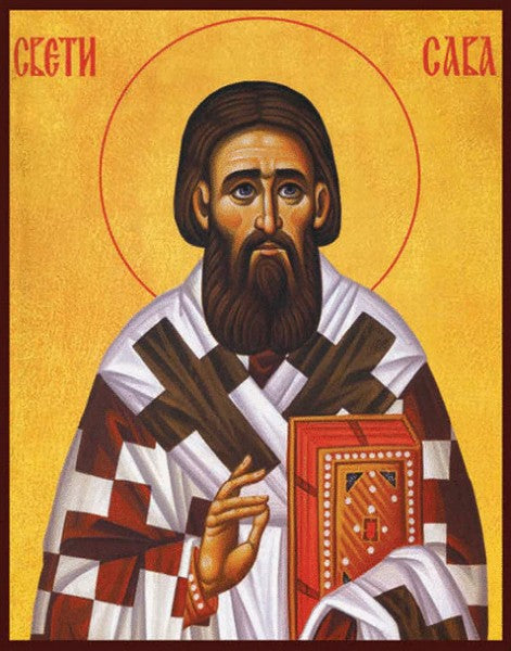 Orthodox Icon Saint Sava