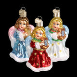 Angel With Lyre - Christmas Ornament Set of 6 - Hand Crafted by Old World Christmas