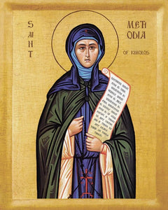 Orthodox Icon Saint Methodia