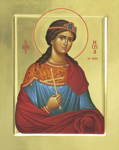 Orthodox Icon Saint Musa of Rome