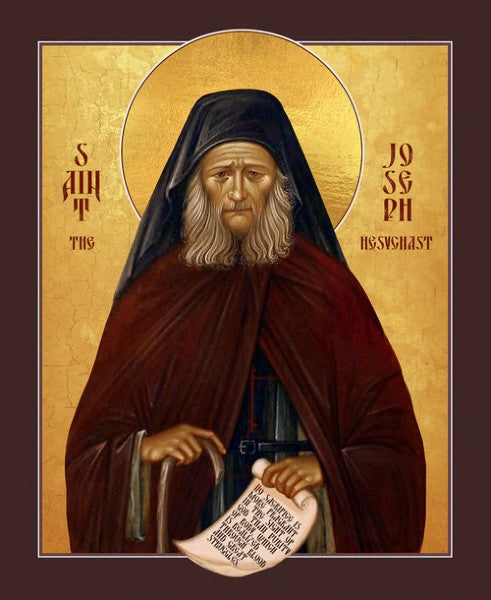 Orthodox Icon Saint Joseph the Hesychast