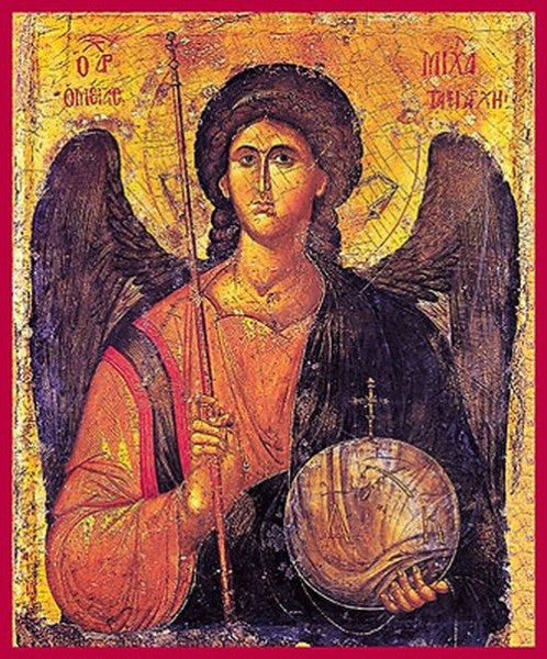Orthodox Icon The Archangel Michael - 14th c. Mt. Sinai - Saint Michael