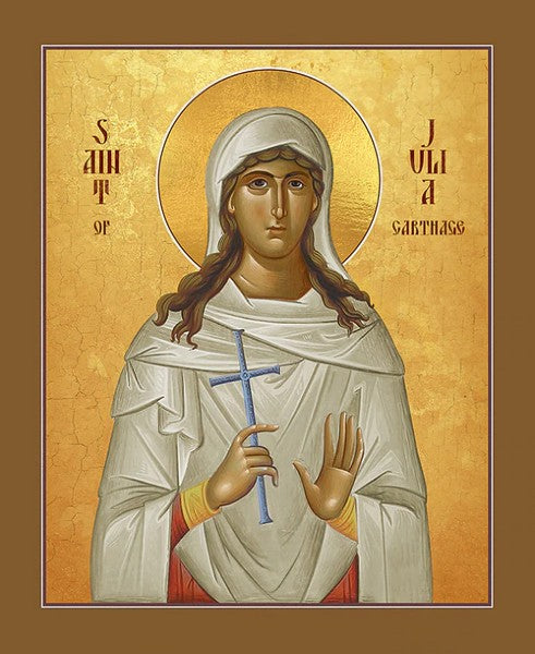 Orthodox Icon Saint Julia of Carthage