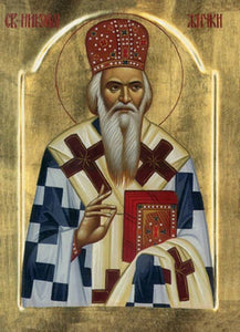 Orthodox Icon Saint Nikolai Velimirovich