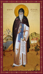 Orthodox Icon Saint Oliver of Ancona