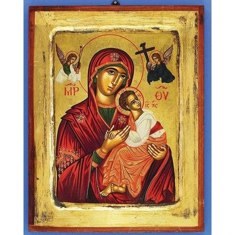 Orthodox Icons Theotokos of the Passion (Lady of Perpetual Help) - Mother of God - Hand Painted Icon - MPOV