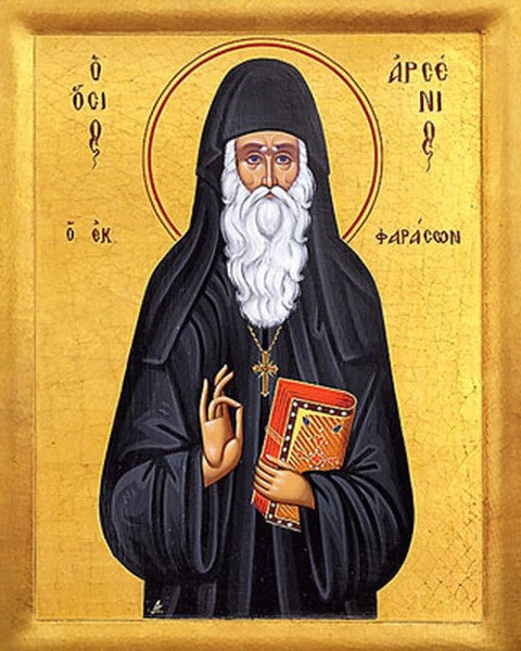 Orthodox Icon Saint Arsenios of Cappadocia
