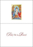 Red Eggs for Pascha, pack of 10 cards with envelopes - Pascha (Easter) cards