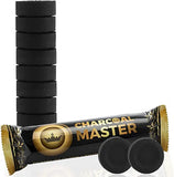 New Quick Light Charcoal 40mm (~1.57 inches) by Charcoal Master - 2 Boxes