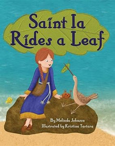 St Ia Rides a Leaf (board book) - Childrens Book Orthodox Christian Book