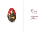 Paschal Red Eggs, pack of 10 Pascha (Easter) cards with envelopes