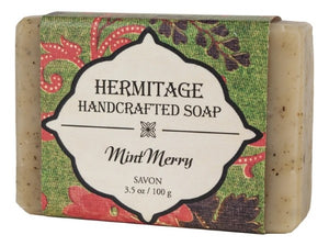 Mint Merry Bar Soap - Handcrafted Olive Oil Castile - Monastery Craft
