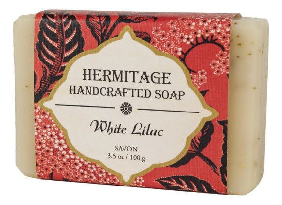 White Lilac Bar Soap - Handcrafted Olive Oil Castile - Monastery Craft