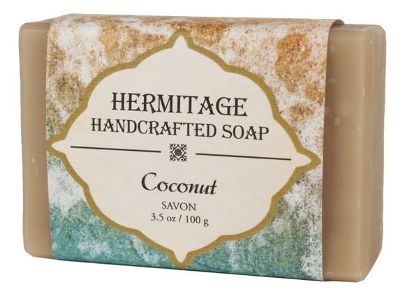 Coconut Bar Soap - Handcrafted Olive Oil Castile - Monastery Craft