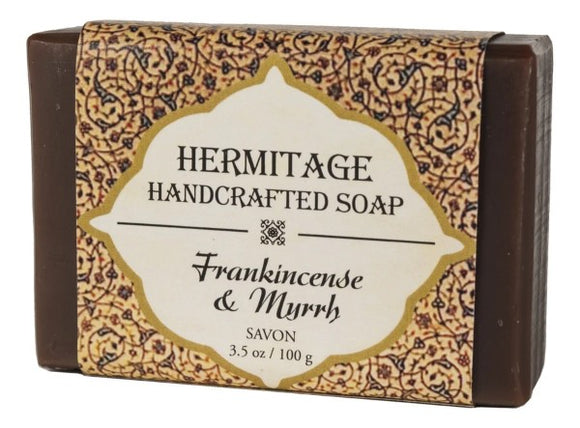 Frankincense & Myrrh Bar Soap - Handcrafted Olive Oil Castile - Monastery Craft