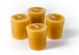 Golden Votives - Handcrafted 100% beeswax candles - Orthodox Monastery craft